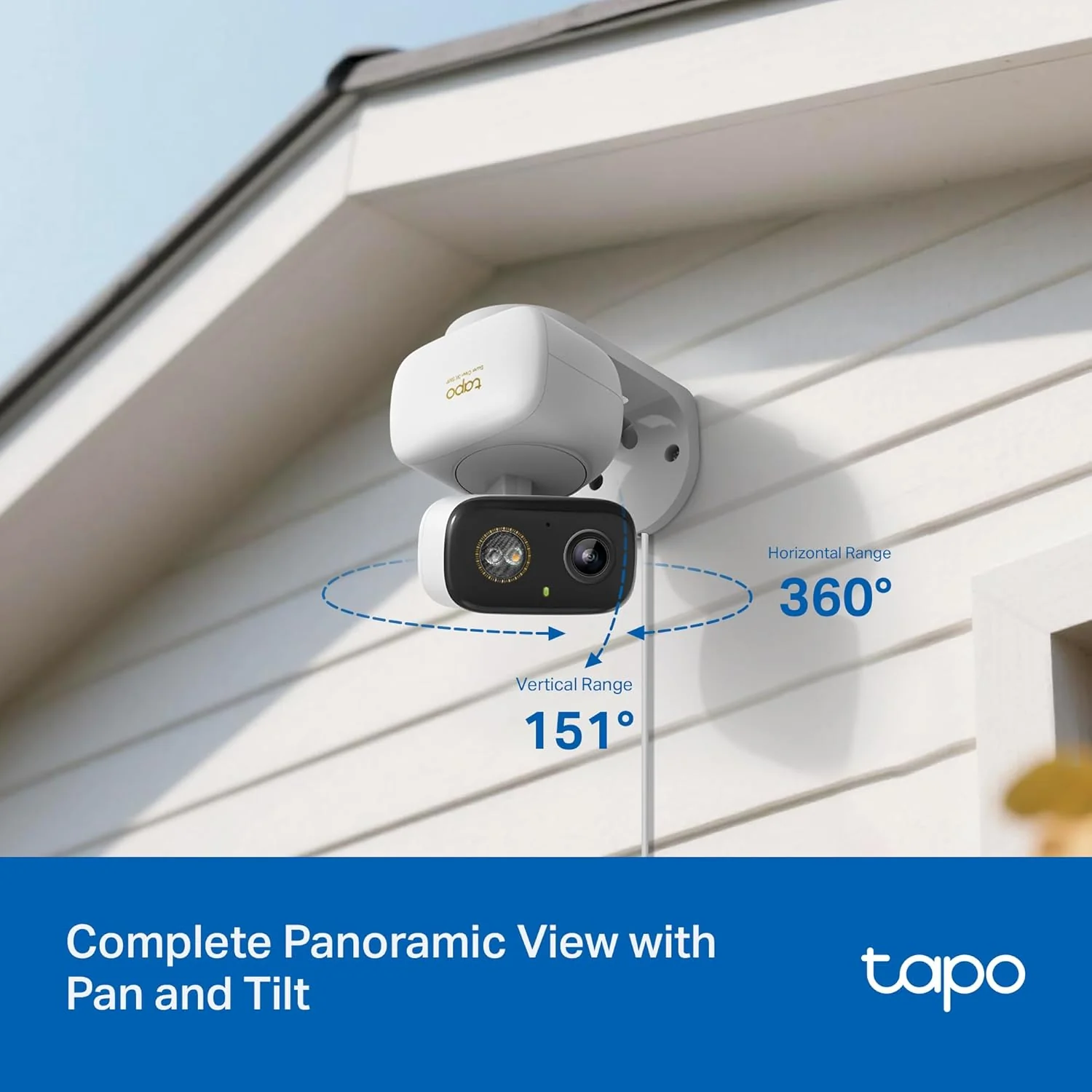 3K Pan/Tilt Indoor/Outdoor Security Camera, Tapo C236 HybridCam 360 - Image 5