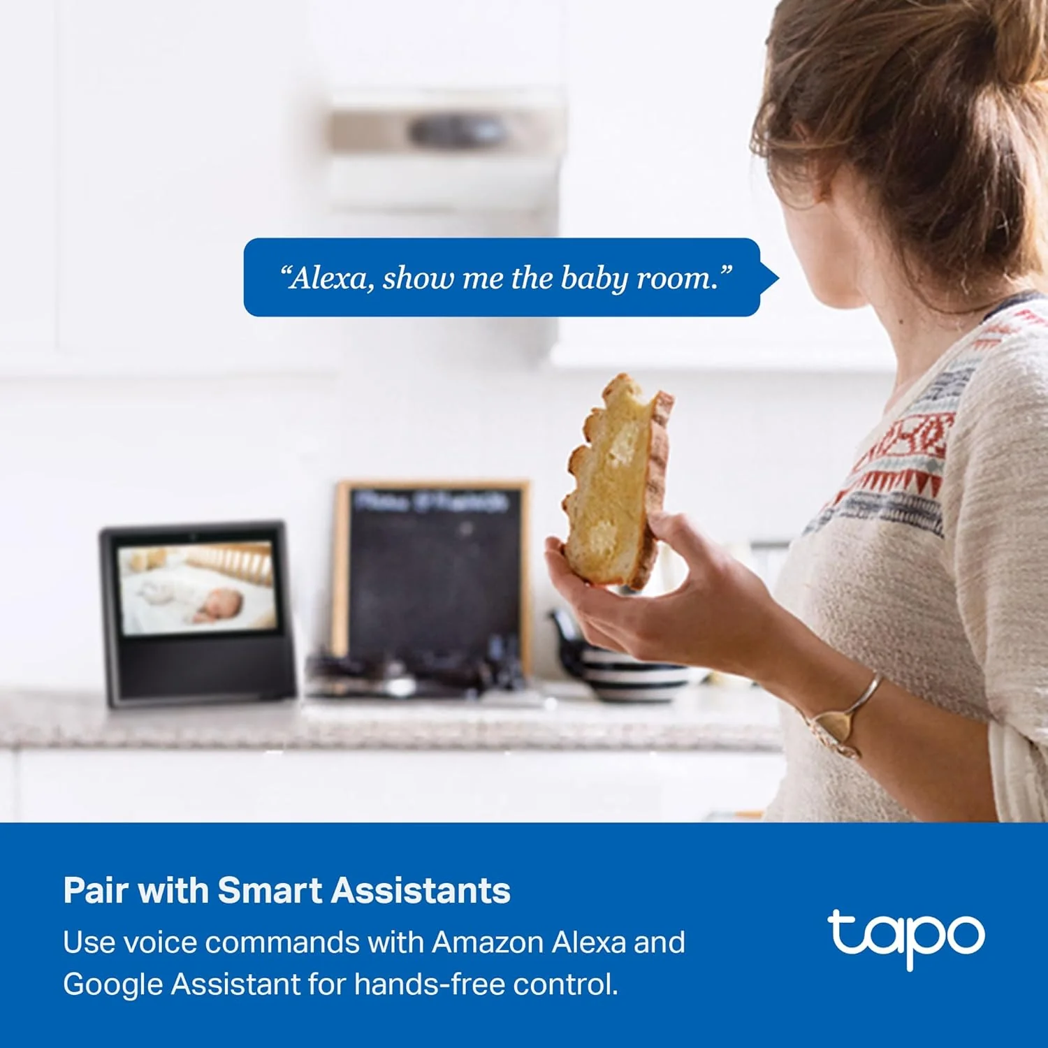 Pan/Tilt 3K 5MP Indoor Security Camera, Tapo C230 - Image 10