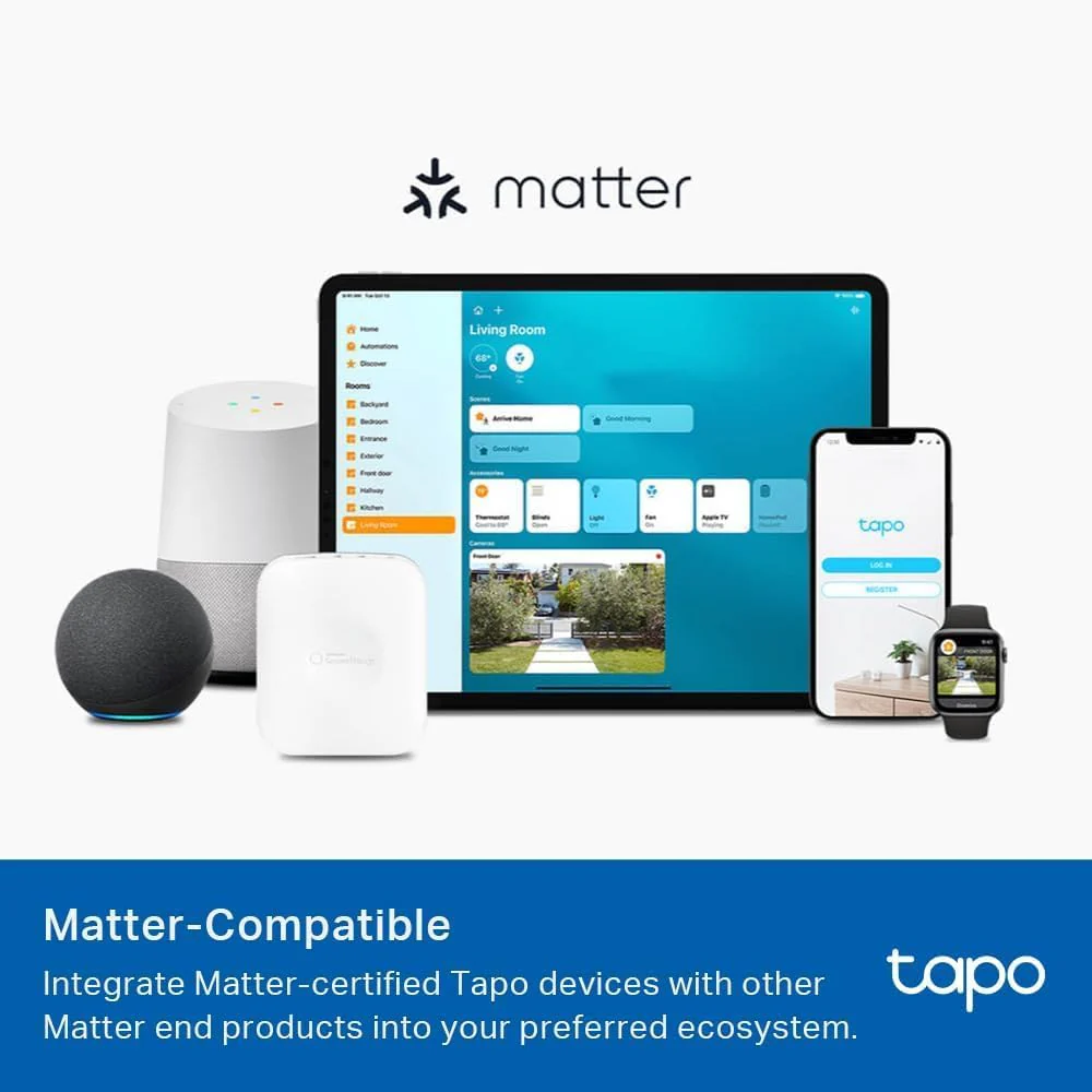 Matter-Certified Dimmable RGBW Smart Light Bulb, Tapo L535E(4-Pack) - Image 4